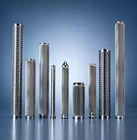 All Welded Candle Filters for Polymer Melt and Industrial Process Filtration