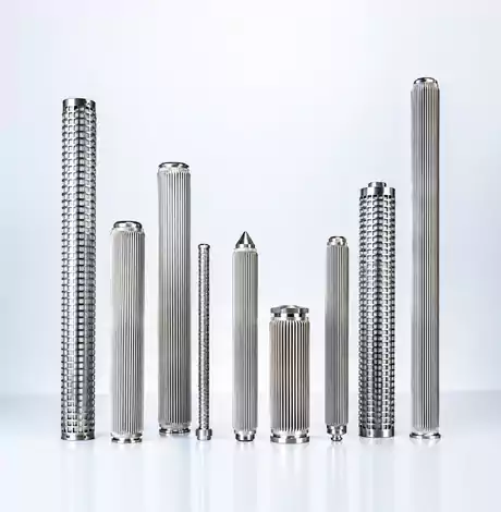 Precision welded stainless steel All Welded Candle Filter