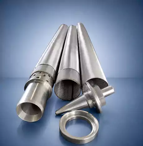 Long Life Filter LLF Sleeves for Continuous Polymer Melt Filtration
